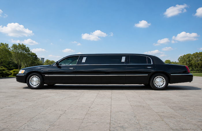 Business-Limousine für geschäftliche Fahrten